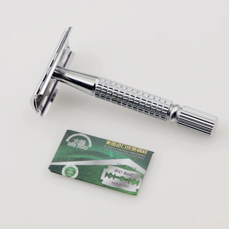 Face Use and Single Blade Feature Safety Razor Men