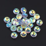 faceted crystal beads crystal glass beads curtains 4mm crystal beads