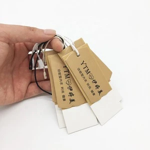 Factory custom High grade garment Professional hang tags