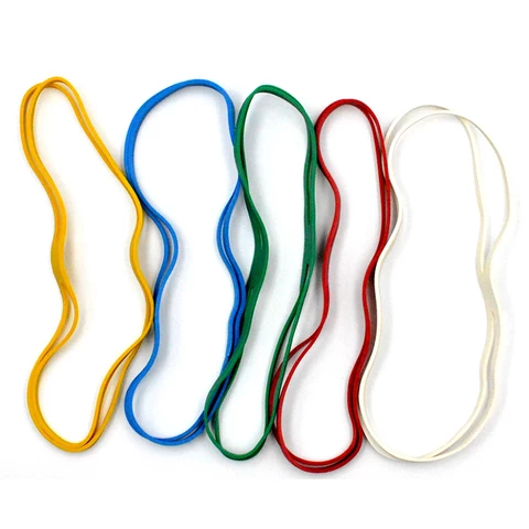 Factory direct customized rubber bands multicolor cheap elastic rubber band
