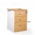 Import Factory-direct-sale office furniture with 3 drawers hanging wooden- file cabinet environmentally-friendly material for companny from China
