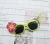 Import Factory direct selling multicolored bird shaped glasses Hawaiian style Creative Festival Party glasses ball decoration supplies from China