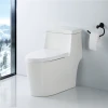 Factory direct supply sanitary ware floor mounted ceramic s-trap one piece wc bathroom toilet bowl