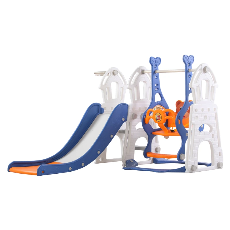 Factory direct supply swing and slide baby indoor play set