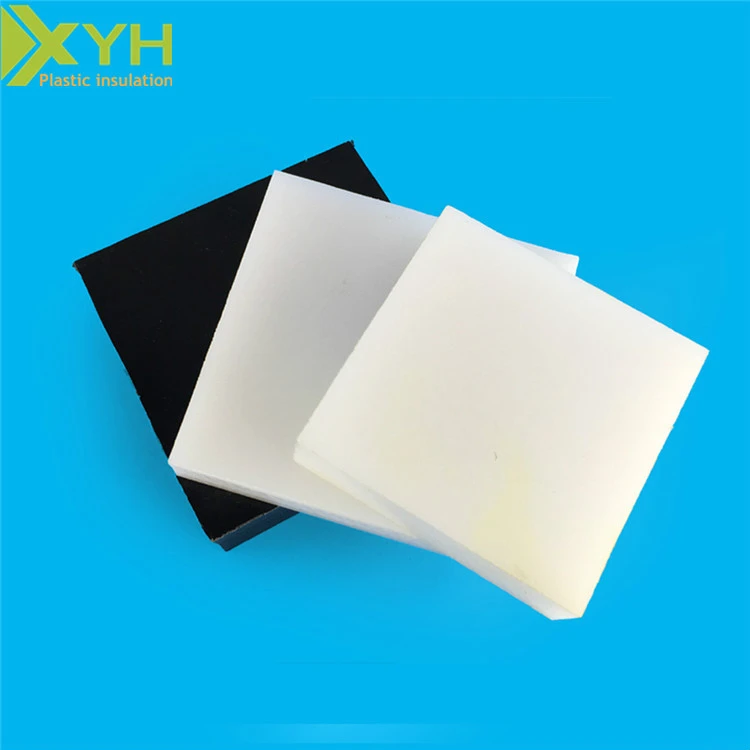 Factory directly sale Customized size white PP/ PE/ HDPE plastic sheet