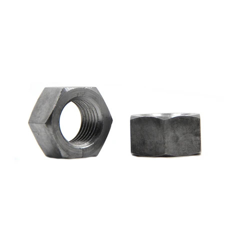 Factory directly supply hexagon nut with zinc plating black DIN 934 hex nut