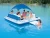 Import Factory Hot Sale Tropical Breeze II Inflatable Floating Island Inflatable Lounge Raft For 6 People from China