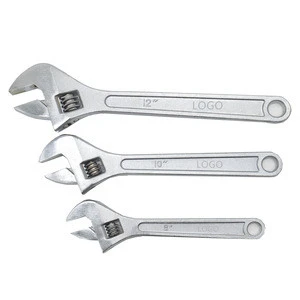 Factory main product adjustable wrench 6&quot; Multiple size adjustable wrench