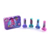 Factory Manufacture Cheap Price Makeup Set For Kids multi water based nail polishes with tin box