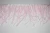 Factory pink ostrich trim fluffy feather trimming with satin ribbon tape