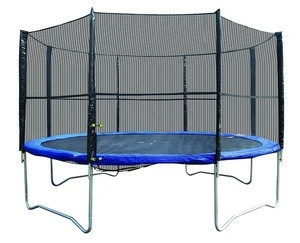 Factory price Cheap Big Round jumping trampoline for sale with Safety Net pass CE certificate