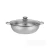 Import Factory price Hot sale stainless steel cooking pot induction hot pot shabu shabu pot with divider from China