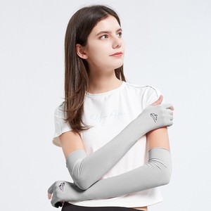 Factory price nylon custom sun protection sleeve compression arm sleeves