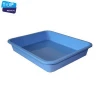 Factory Price  Suitable For ETO Sterilizable Blue Medical Tray, Medical Basin Plastic, Disposable Basin