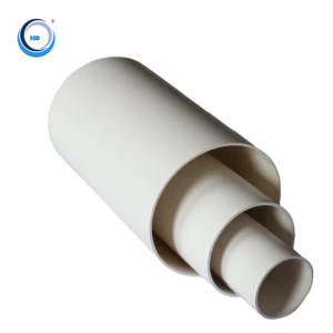 Factory PVC/UPVC Irrigation Drainage Water Pipe Price Large  Diameter Tube Pipe Sleeve