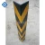 Import factory sale yellow and black color right angle rubber wall corner protector wall corner guard for parking lot from China