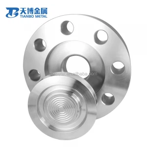 Factory stainless steel flange in stock with CE certificate hot sale in stock supplier manufacturer baoji tianbo metal company