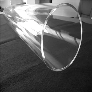Factory Supply Heat Resistant All dimension High Purity Large Diameter Fused Silica Quartz Glass Tube