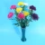 Import Factory wholesale cheap artificial silk flower three-headed daisy from China