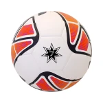 Factory wholesale custom logo printed football PVC PU TPU soccer foot ball size 5