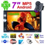 Factory Wholesale Double Din 7" Smart Universal Car multimedia Player Car Radio FM AM RDS AUX U Disk Card Remote Control Player