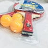 Factory wholesale price - 2 table tennis rackets - 3 ping- -pong balls - 1 bag (Both sides can be printed)