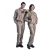 Import Factory wholesale two pieces jacket and pants safety labor uniform workwear from China