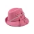 Import Fall and winter pure wool jazz hat flowers ladies hats felt cat wholesale custom fedora hat from China