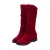 Import Fall new inner heightening boots childrens high-tube boots frosted round-toe stovepipe womens shoes from China
