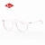 Import Fancy Folding Transparent Cheap Glasses Asian Fit Flexible Eyeglasses Green Light Eyewear TR90 Spectacle Frame Online Oem Korean from China