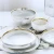 Import Fashion Ceramic amazon best porcelain tableware marble  plate  Home dishes marmor assiette blanche from China