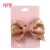Import Fashion Cloth Bows Hair Clips Girls Sweet Bowknot Barrette Solid Hairpin Headwear Ladies Hair Accessories Ornaments from China