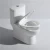 Import Fashion design modern bathroom accessories ceramic one-piece wc toilets sanitary ware commode toilet from China