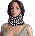 Fashion Fleece Neckwarmer Snood Scarf With Shu Velveteen Lining