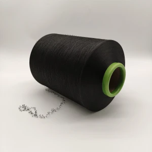 Fashion polyester air covered spandex  yarn 15/75 with high quality