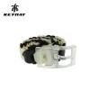 Fashion Style Stitching Plastic Buckle Plastic Rubber leather Belt For Women