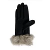 fashional heated winter cashmere mitten glove custom