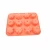 Import FDA approved  12 flower shapes silicone cake/muffin/cookies molds for kids from China