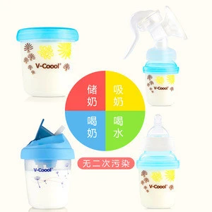 FDA grade breast milk storage cup/bag drink cup/baby food storage cup