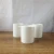 Import Fine porcelain ceramic candle jar ceramic storage jars with wooden lid from China
