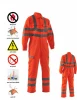 Flame Retardant Safety Coverall Workwear with reflective tape