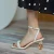 Import Flash Sale Blue Color Pink Color  Ivory Color Heeled Sandals from China