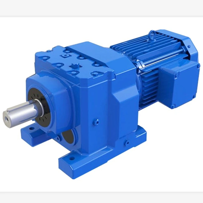 Flow packing machine helical-worm speed reducer helical gearbox with electric motor gear box reductor SX046