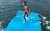 Import Foldable diy floating mat sofa water bed for swimming pool and lakes from China