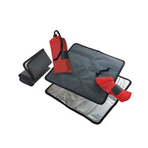 Foldable seat cushion