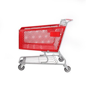 shopping trolley with fold down seat