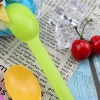 Food Grade PP Disposable Plastic Spoon And Fork For Ice Cream
