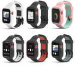 For Apple Watch Fullbody Cover Weave Style Watch Band Strap