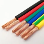FREE SAMPLE AWM UL 1015 copper conductor PVC insulation single core hook up electrical wire cable