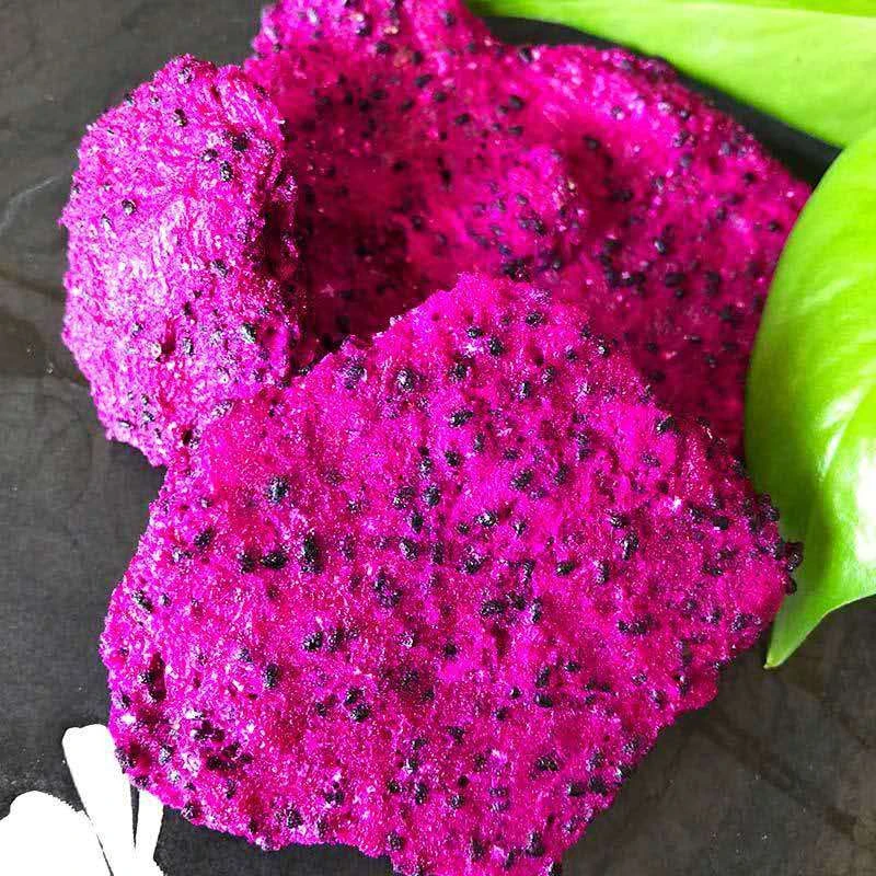 freeze dried red dragon fruit dehydrated slices